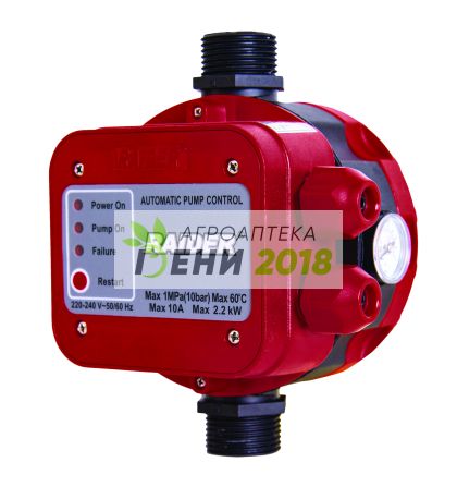 Пресостат електронен 2.2kW 1MPa 1" RD-EPC02