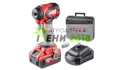 Гайковерт безч 20V 4-ск.4Ah 280Nm 3/8“ и 1/2"куфар RDI-IBW03