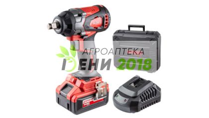 Гайковерт ударен безч. 20V 4-ск.4Ah 480Nm1/2"куфар RDI-IBW04