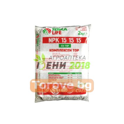 НПК / NPK 15-15-15 2кг. - Комбиниран,комплексен тор