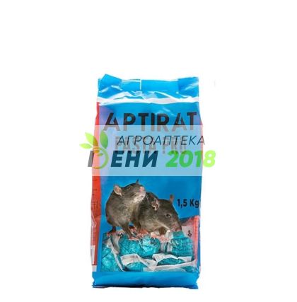 Аптират силна отрова за мишки и плъхове / синя паста / - 1.5 кг